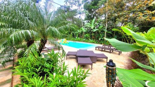 Peldbaseins, La Semilla Ecolodge in Cerro Azul