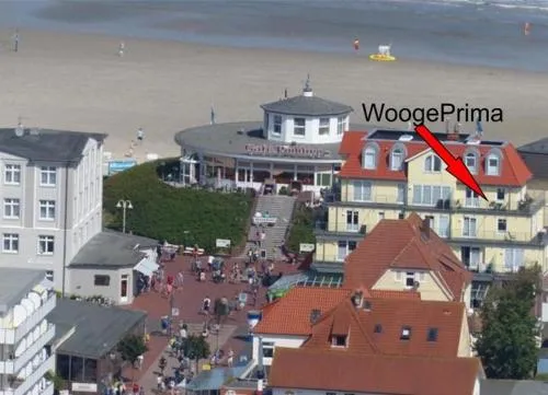 WoogePrima - exguisite Traumwohnung am Cafe Pudding in unmittelbarer Strandnähe in Wangerooge, Deutschland