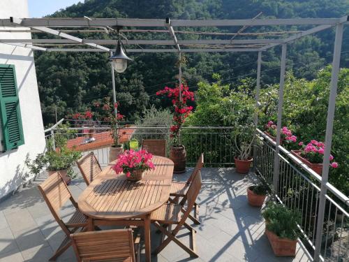 Balkons/terase, Casa Andreina in Avegno