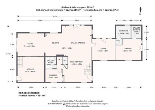 Villa de vacances familiale avec jardin et piscine