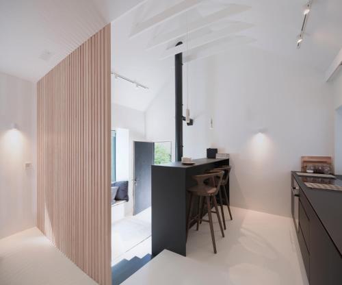 кухня, Eastside - Architect designed retreat with wood-fired sauna in Penicuik