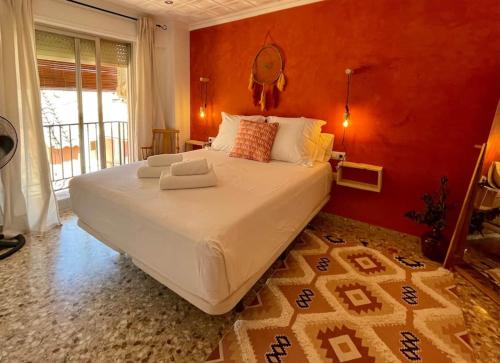 Mountain Retreat with stunning terrace views in Pedralba