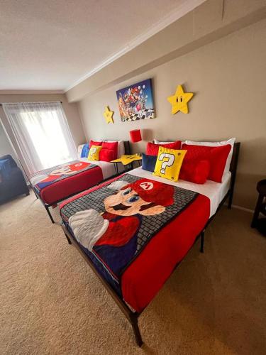 Mario & Harry Potter Loft Universal Studios 10min loft apartment