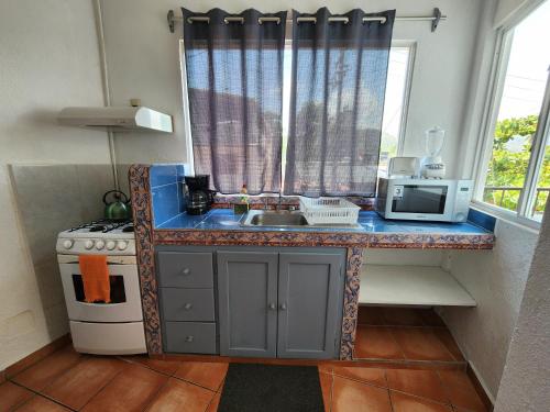 1 BR APT with AC , TV , wi-fi near DT and beach, Сиуатанехо (фото 9)