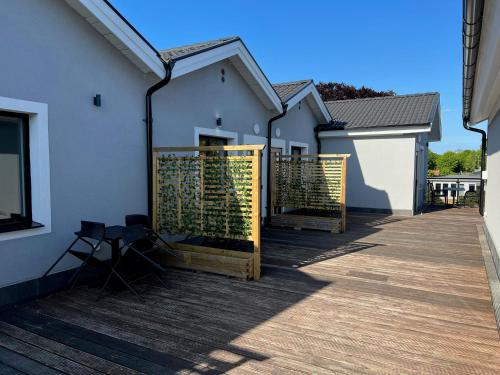 Balcony/terrace, Solberga lagenhetshotell in Kopingsvik
