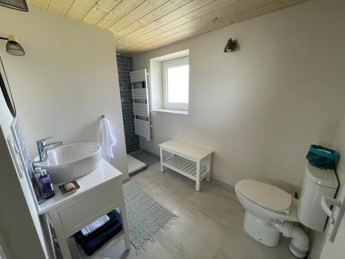 Bathroom, Studio cosy en pleine campagne in Messimy-sur-Saone