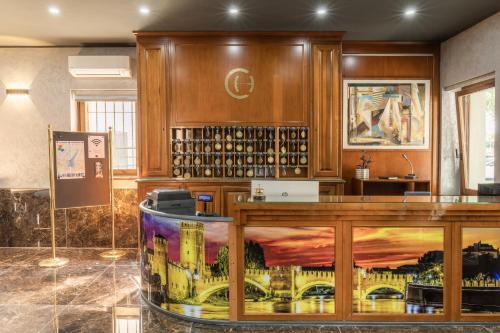 Lobby, Hotel City Verona in Verona