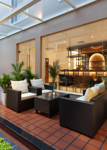 餐廳, Hotel Thrive, A Tropical Courtyard in 加德滿都