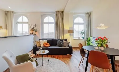 MOKA Living-Sunset Apt, Nordic Design,Küche,WLAN, SmartTV in Magdeburg, Deutschland