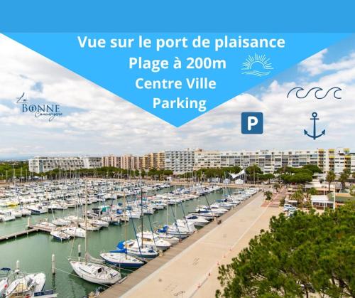 Le Plaisancier * Plage à 200 M * Parking Privé - Location saisonnière - Mauguio