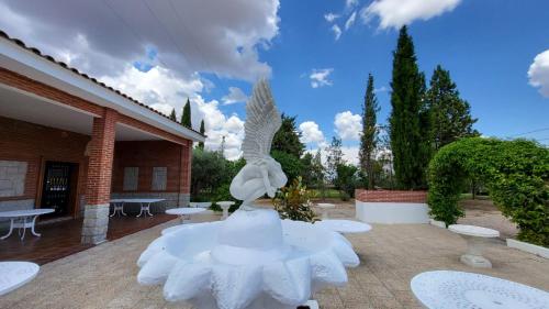 Viesnīcas āriene, Hostal Restaurante San Martin de Montalban in Gálvez