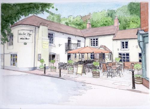 White Hart Cafe Bar & Bistro Hotel de charme Madeley Court