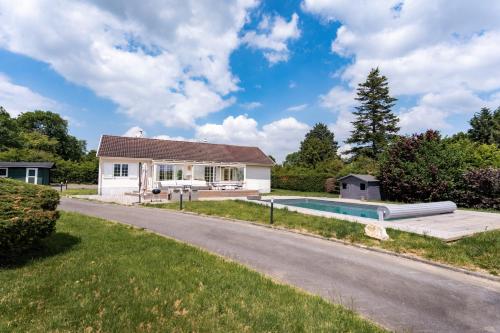 Property with heated pool near Deauville