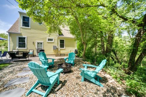 Cozy Gary Vacation Rental Steps to Beach!