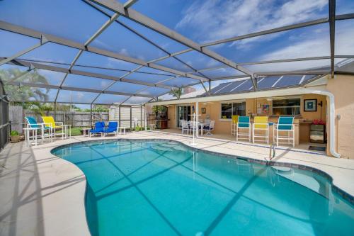 Waterfront Merritt Island Home with Pool and Dock - image 8