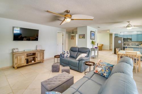 Waterfront Merritt Island Home with Pool and Dock - image 8