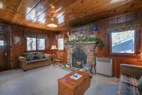 The Cozy Cub - Cozy vintage cabin, Hot tub, gas grill, quiet area! Perfect place to relax! in Big Bear Lake, USA