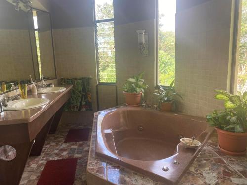 Vannas istaba, Villa Pura Vida in Puerto Viejo