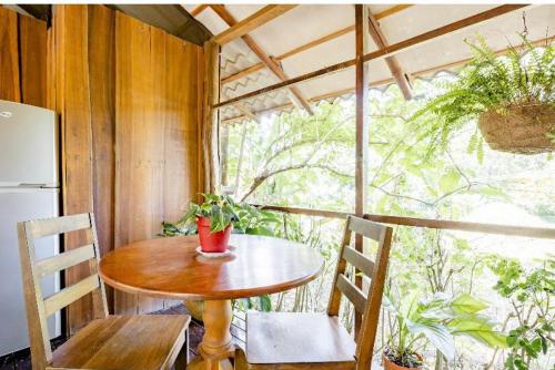 Balcony/terrace, Luminosa Uvita Hostel in Uvita