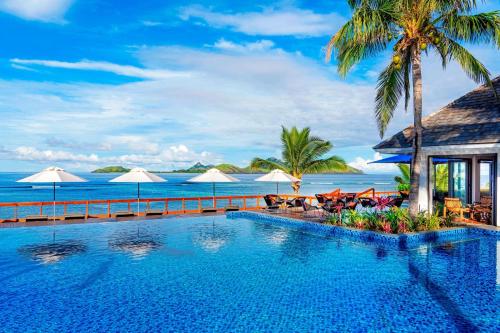 Басейн, Sheraton Resort & Spa, Tokoriki Island, Fiji in Острови Маманука