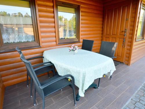 Balkons/terase, Single-story holiday home close to the beach in Rosnovo
