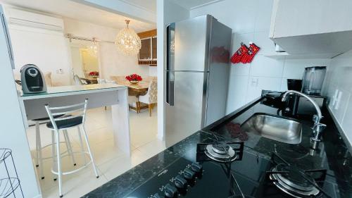 مطبخ, Pitangueiras - Lazer e Serviço de Praia - 22 Andar (Pitangueiras - Lazer e Servico de Praia - 22 Andar) in Pitangueiras