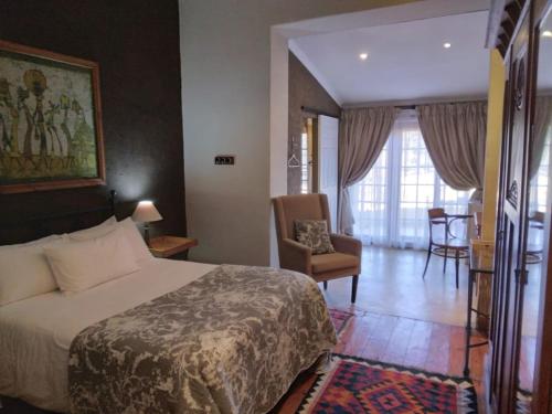 1 double bed