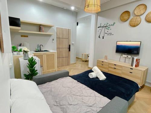 Unwind in oldtown, private floor, near Grand Palace