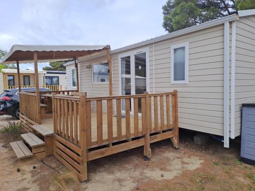 Mobil Home (Clim, Tv)- Camping Narbonne-Plage 4* - 020 - Camping - Narbonne