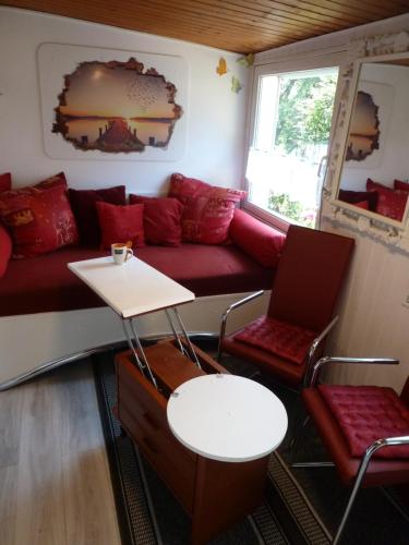 共用Lounge/電視區, Ferienhaus Tanneneck in 霍恩