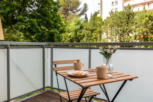 Balcony/terrace, OVELIA Montpellier - Les Balcons de Montcalm in Figuerolles