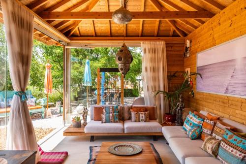 Garden, SeedsofSilence boutique hotel and retreat centre in Olhao