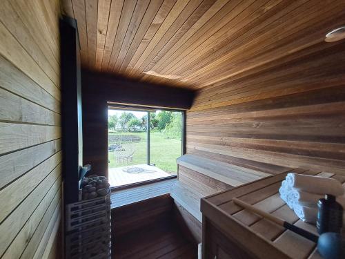 Sauna, Jaanilille Tinytalo-Sauna in Upa