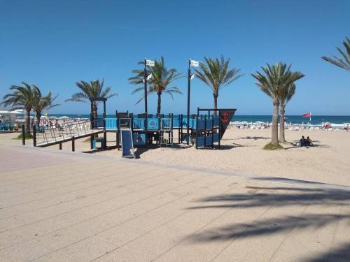 Apartamento primera línea de playa Gandia