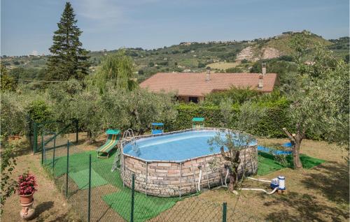 Swimming pool, Beautiful Home In Castelnuovo Di Farfa With Outdoor Swimming Pool, Wifi And 2 Bedrooms in Castelnuovo di Farfa