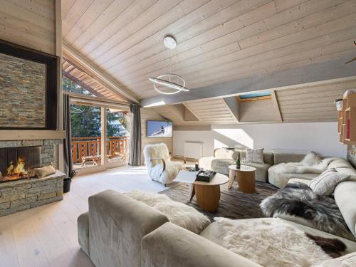 Appartement neuf et contemporain avec cheminée, proche pistes de Méribel - FR-1-565-61 (Appartement neuf et contemporain avec cheminee, proche pistes de Meribel - FR-1-565-61) in 梅里貝勒