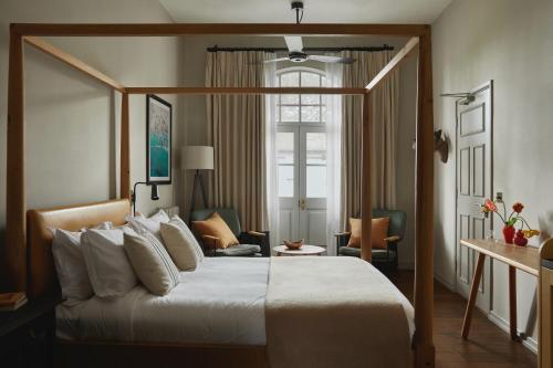 1 double bed