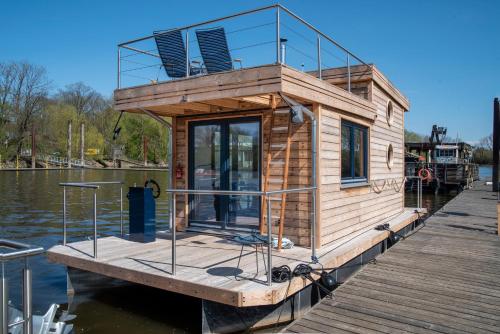 Undine - Wunderschönes Tiny Hausboot in Hamburg, Deutschland