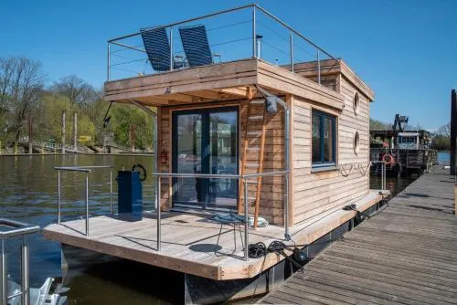 Undine - Wunderschönes Tiny Hausboot in Hamburg, Deutschland
