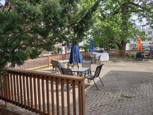 A szálláshely kívülről, The King George Inn in Cobourg (ON)