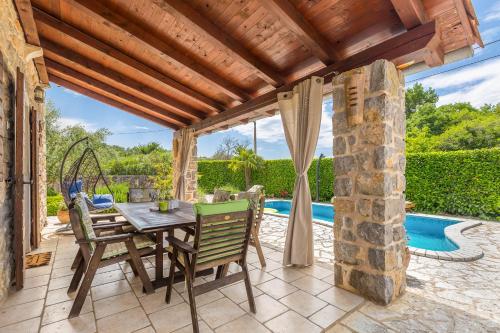 Létesítmények, Holiday house ANDREA with pool in Sveti Ivan Dobrinjski