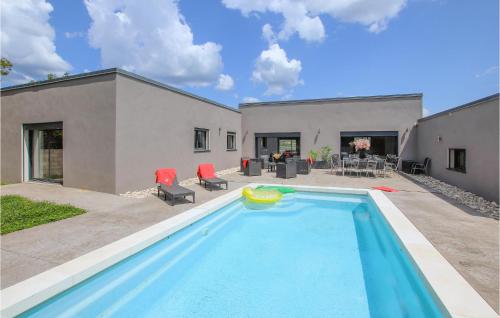 Nice Home In Lussas With Outdoor Swimming Pool