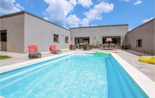 Nice Home In Lussas With Outdoor Swimming Pool