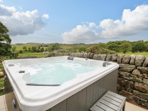 A szálláshely kívülről, Sycamore Cottage in Stanton