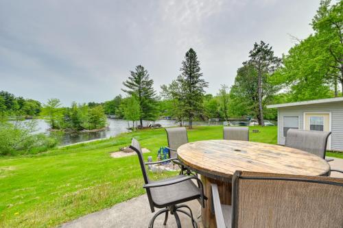 Lakeside Cabin w/ Fire Pit: Near Pine Point Park!