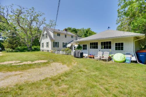 Mattapoisett Home on 7 Acres with Private Beach!