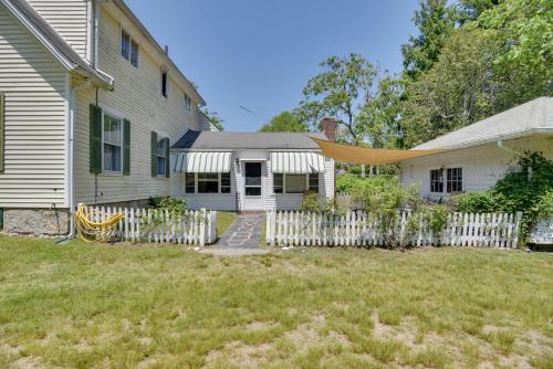 Mattapoisett Home on 7 Acres with Private Beach!