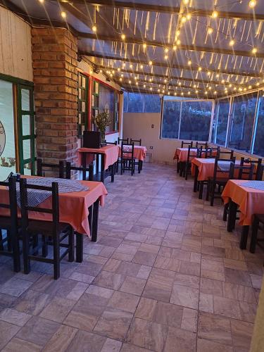 Erkély/terasz, Restaurante y Hostal: De La Villa Pa Sumercé (Restaurante y Hostal: De La Villa Pa Sumerce) in Mongui