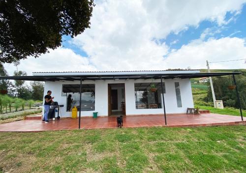 Bejárat, Finca La Piedra in Cuitiva