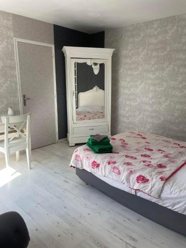 1 double bed